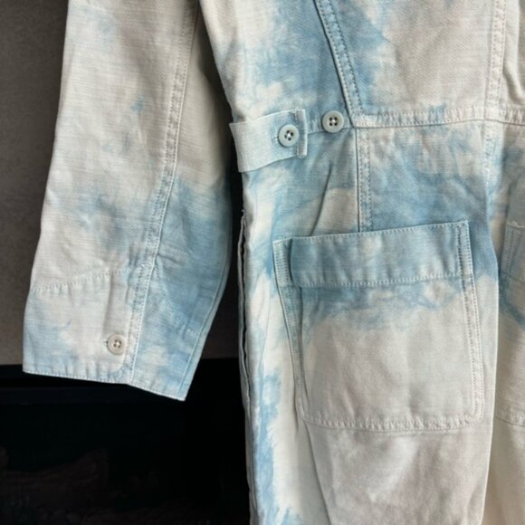 Madewell Tie Dye Front Zip Coverall Jumpsuit, Size M - Picture 15 of 15